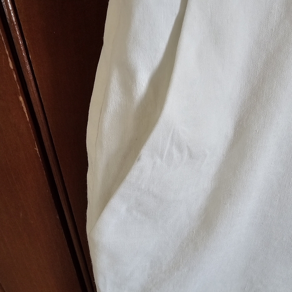 Theory Relaxed Pull-on Pants, White Crunch Size 12 Nwt - Picture 7 of 16